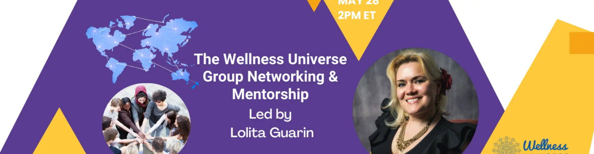 WU Group Networking und Mentoring mit Lolita Guarin - Online Class by The Wellness Universe