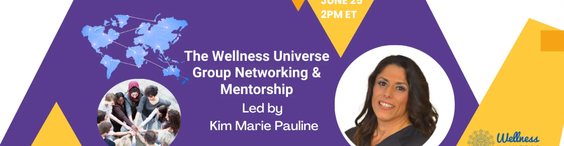 Redes y mentoría del grupo WU con Kim Marie Pauline - Online Class by The Wellness Universe