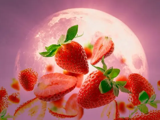 Meditasi Bulan Purnama Stroberi